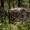 Ameristep Brickhouse 3-Person Easy Set-Up Low-Noise Hunting Camouflage Ground Blind, Mossy Oak Break Up Country - Canada Compliant view 4