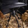 Muddy Swivel Ground Seat with Adjustable Legs - Durable Foldable Portable Hunting Outdoor 360 Degree Flex-Tek Seat with Integrated Armrests & Removable Carry Strap, 300 Lbs. Maximum Capacity view 4
