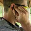Walker's Game Ear Behind The Neck Bluetooth Hearing Enhancer, Black view 3