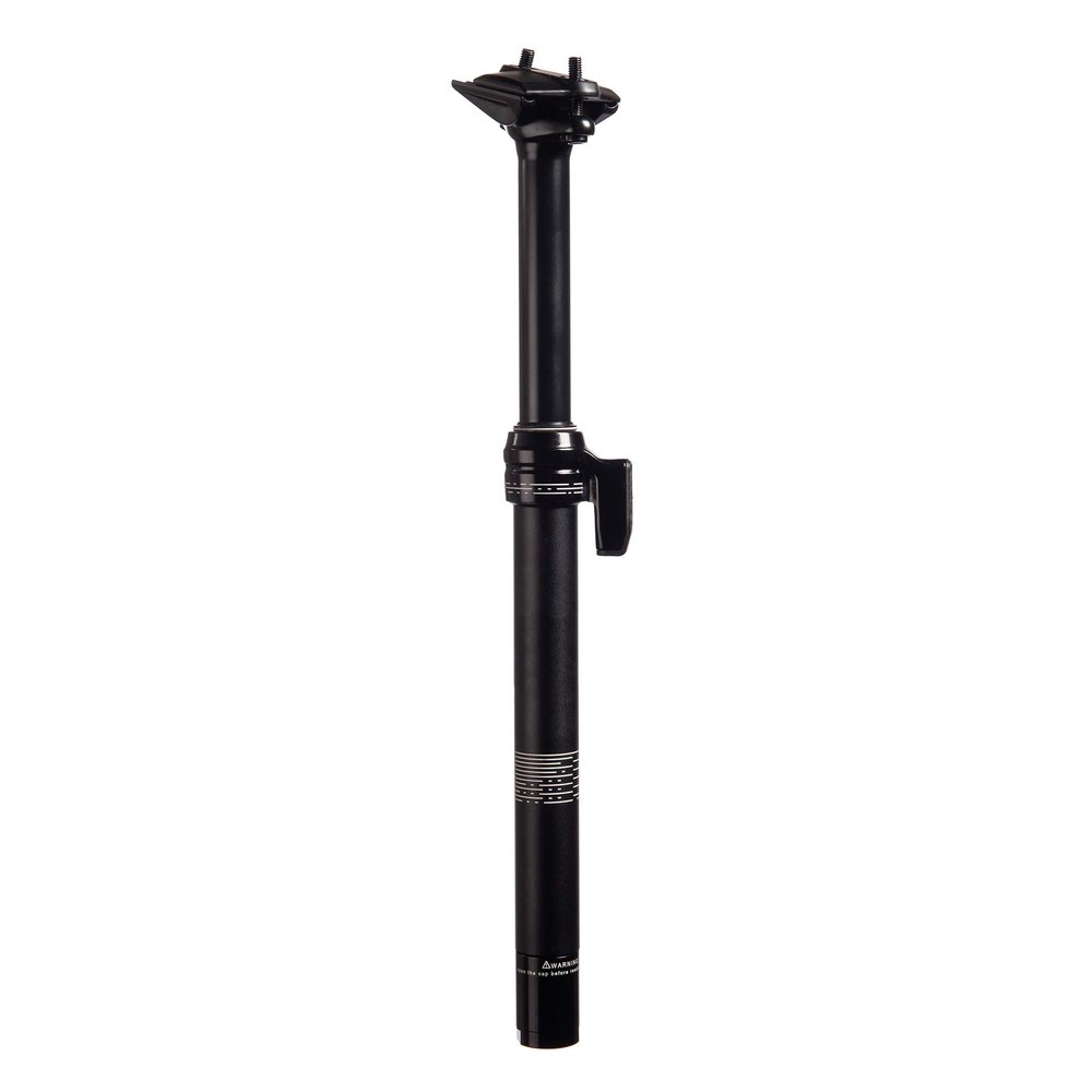Tranz-X Kitsuma Dropper Post, Black, 31.6mm x 125mm, Mountain Bike, No Lever