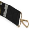 lola mae Wide Shoulder Strap Replacement Adjustable, Removable Guitar Style Multicolor Canvas Crossbody Strap for Handbags (A21) view 4