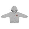 Creative Knitwear College Baby NCAA Officially Licensed Snap Hooded Jacket - Maryland Terrapins Logo - Oxford - 3T view 1