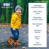 NORTY Rubber Rain Boots for Kids - Waterproof Rubber Boots Boys and Girls Solid & Printed Rainboots for Toddlers and Kids - Tractor view 2