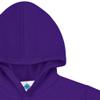 Creative Knitwear College Baby NCAA Officially Licensed Snap Hooded Jacket - Northwestern Wildcats Logo - Purple - 3T view 2