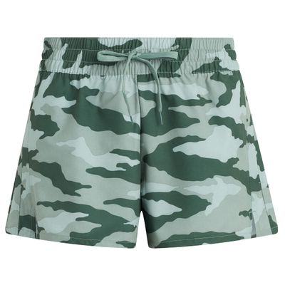 Kanu Surf Women's Darren Stretch UPF 50+ Active Swim and Workout Boardshort, Beach Camo Green, 8