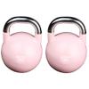 ZYCSKTL Kettlebells Male and Female Gym Professional Kettlebells, Home Fitness Equipment All-Steel Kettlebells, Competition Kettlebells (Color : 4kg Pink) view 1