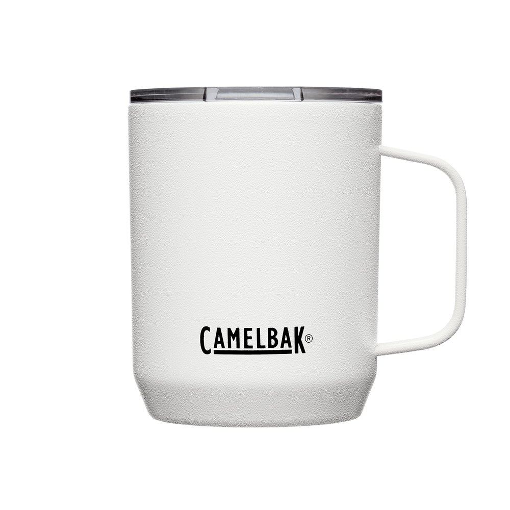 CamelBak Horizon 12oz Camp Mug - Insulated Stainless Steel - Tri-Mode Lid - White