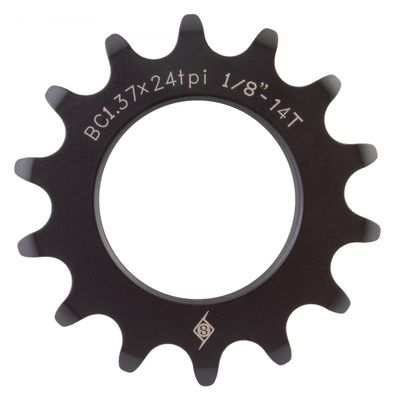 Origin8 Track Cog, 14T x 1/8, Black
