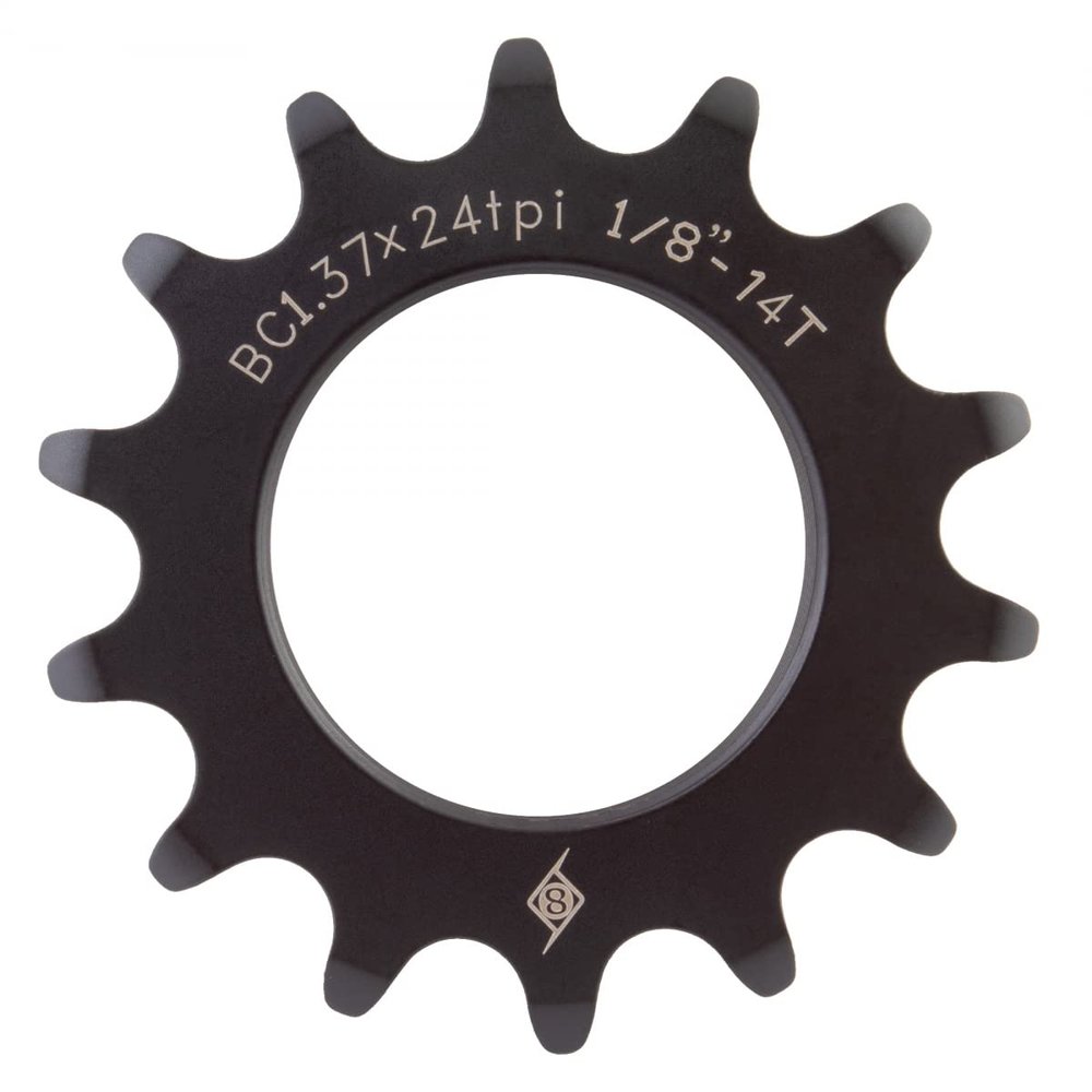 Origin8 Track Cog, 14T x 1/8, Black