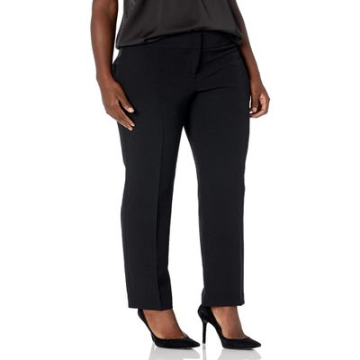 Kasper womens Slim Pants, Black, 12 US