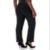Kasper womens Slim Pants, Black, 12 US view 2