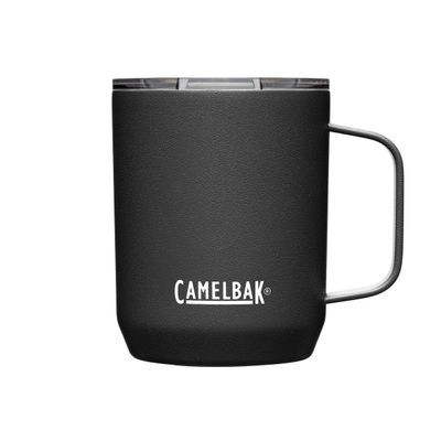 CamelBak Horizon 12oz Camp Mug - Insulated Stainless Steel - Tri-Mode Lid - Black