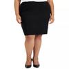 Kasper womens Solid Compression Skirt, Black, 14 US view 1