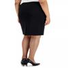 Kasper womens Solid Compression Skirt, Black, 14 US view 2