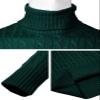 H2H Mens Casual Slim Fit Pullover Sweaters Knitted Henley Long Sleeve Thermal DarkGreen US 3XL/ 4XL (CMOSWL045) view 4