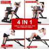 Adjustable Weight Bench, Home Gym Foldable Workout Bench, Incline Abs Benchs Flat Fly Weight Press Weight Benchs Fitness Machine for Full Body WorkoutExclusive view 2