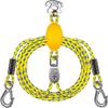 SELEWARE 8ft Heavy Duty Boat Tow Harness, 3 Permanent Antirust Stainless Steel Connector and Pulley for Tubing, Skiing, Wake Boarding with Waverunner, Seadoo, Jet ski view 1