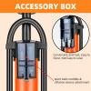 TOOLITIN Floor Bicycle Pump with Gauge,160 Psi High Pressure,Bike Pump Compatible with Presta and Schrader Valve,Bike Tire Pump for Road Bike,MTB,Hybrid,Balls view 4