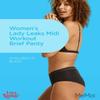Love Luna Lady Leaks Midi Workout Brief Black Large view 2