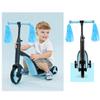 4pcs Bike Accessories for Kids Front Handlebar Bike Basket Streamers Tassel Ribbons for Boys Girls (Blue) view 3