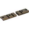 Warne Maxima M902/876BB Remington 700 Base, Two Piece Base Set, 6-48 Screws, Cerakote Finish, Burnt Bronze view 1