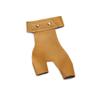 Obert Handmade Archery Finger Protecter Glove Hand Tab Guard Hunting Fingers Protector Shooting Hunting Bow String for Left Hand Black Brown (Brown) view 2