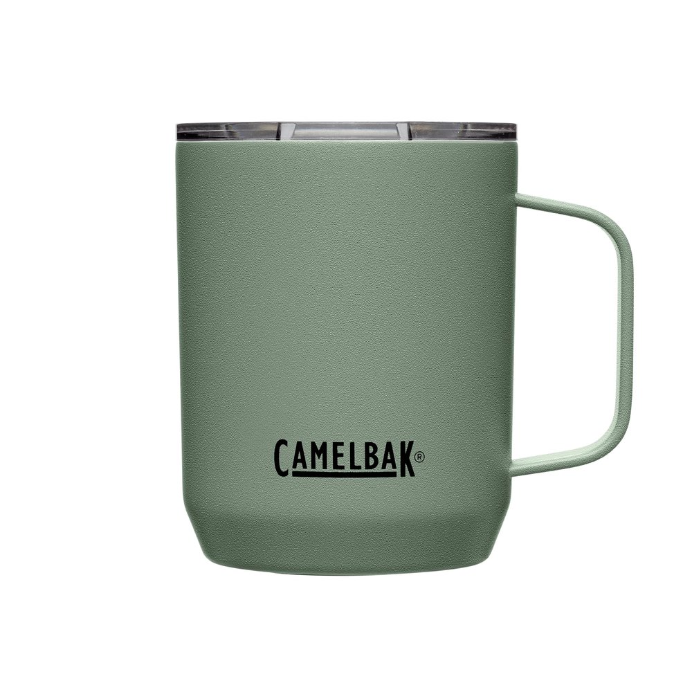 CamelBak Horizon 12oz Camp Mug - Insulated Stainless Steel - Tri-Mode Lid - Moss