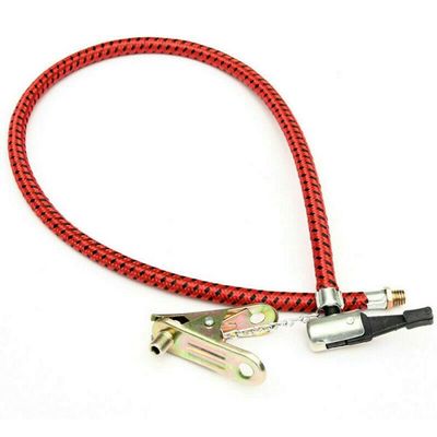 GAOHOU 1Pcs Portable Bicycle Bike MTB Tire Hand Air Pump Inflator Replacement Hose Tube with Connector 60cm 7mm