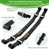 10L0L Golf Cart Rear Leaf Spring for Club Car DS 1981-Up, 3-Leaf Heavy Duty Suspension Kit | Replaces OEM #102006501 1014675 1011149 1012618| Durable Steel Construction - Set of 2 view 3