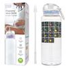 BellyBottle Pregnancy Water Bottle Tracker  Pregnancy Must Haves First Trimester  Pregnant Gifts for Expecting Mom  Essentials Nausea Relief  Weekly Stickers + Straw + BPA Free  Tidye view 1