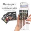 BellyBottle Pregnancy Water Bottle Tracker  Pregnancy Must Haves First Trimester  Pregnant Gifts for Expecting Mom  Essentials Nausea Relief  Weekly Stickers + Straw + BPA Free  Tidye view 3