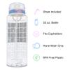 BellyBottle Pregnancy Water Bottle Tracker  Pregnancy Must Haves First Trimester  Pregnant Gifts for Expecting Mom  Essentials Nausea Relief  Weekly Stickers + Straw + BPA Free  Tidye view 4