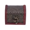 Jewelry Box, Mini Classical Wooden Jewelry Necklace Bracelet Storage Box Chest Case Holder Organizer, 8 x 6.5 x 6cm view 4