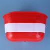 Children Bicycle Hollow Basket, Bike Tricycle Scooter Storage Front Handlebar Plastic Carrier Basket Plastic view 4