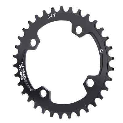 Chainring, Narrow Wide Round Chainring 96BCD for Mountain Bike Repair (34T), Compatible with