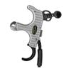 T.R.U. BALL TruBall Blade Pro Flex - 3 or 4 Finger (Ergonomically Adjustable Finger Pieces) - Black/Quicksilver - Medium view 1