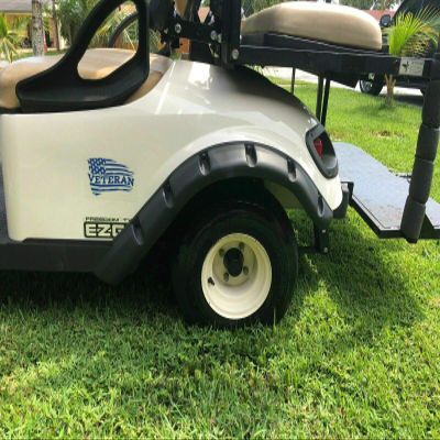 Fits for EZGO TXT Model Golf Cart Standard Fender Flares Front and Rear (Set of 4pcs)
