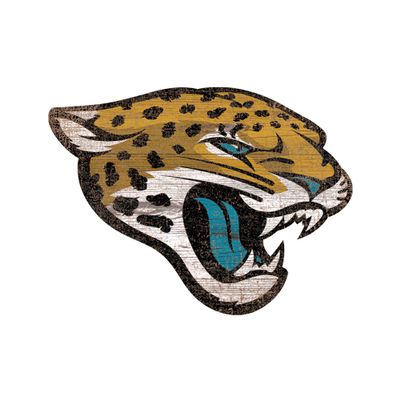 Fan Creations NFL Jacksonville Jaguars Unisex Jacksonville Jaguars Team Logo 8in Cutout, Team Color, 8 inch