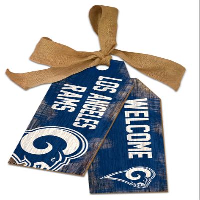 NFL St. Louis Rams Unisex Los Angeles Rams Team Tags, Team Color, 12 inch