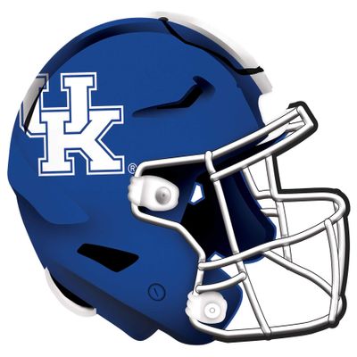 Fan Creations NCAA Kentucky Wildcats Unisex University of Kentucky Authentic Helmet, Team Color, 12 inch