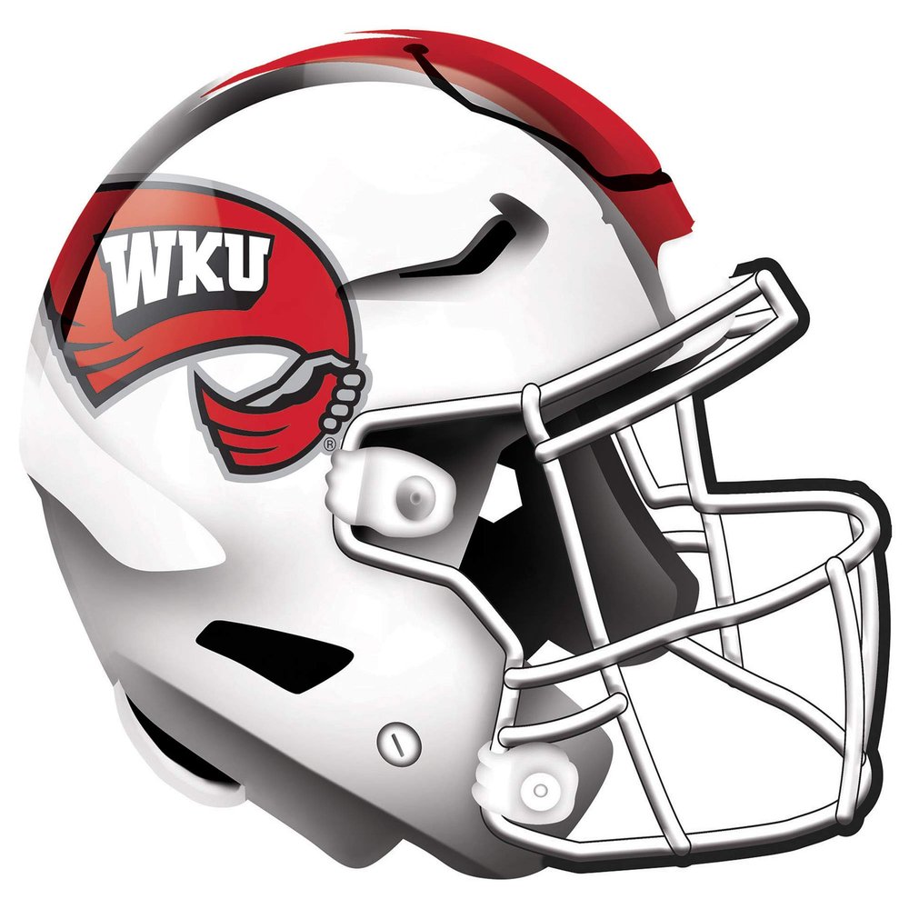 Fan Creations NCAA Western Kentucky Hilltoppers Unisex Western Kentucky Authentic Helmet, Team Color, 12 inch
