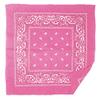 allgala 12 Pack 100% Cotton Premium Bandanas Head Band Wrap Scarf-Light Pink-HA55909 view 1