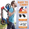 Lightweight and Foldable Kick Scooter - Adjustable Scooter for Teens and Adult, Alloy Deck with High Impact Wheels (Graffiti) view 4