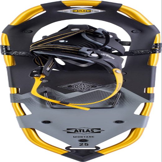 Atlas Snowshoes Montane, Atlas Yellow, 25