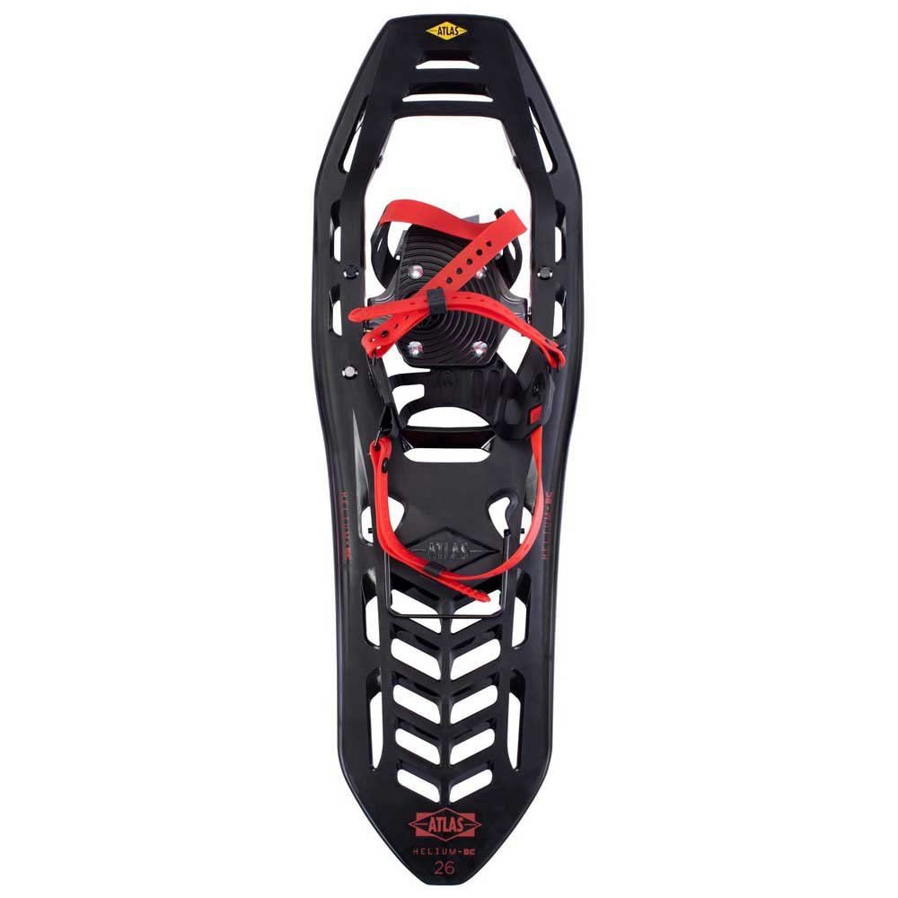 Atlas Snowshoes Helium Bc, Black/red, 23