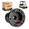 10L0L Golf Cart Steering Wheel Adapter Fits Club Car DS 5-6 Holes Golf Cart Steering Wheel - Black view 1