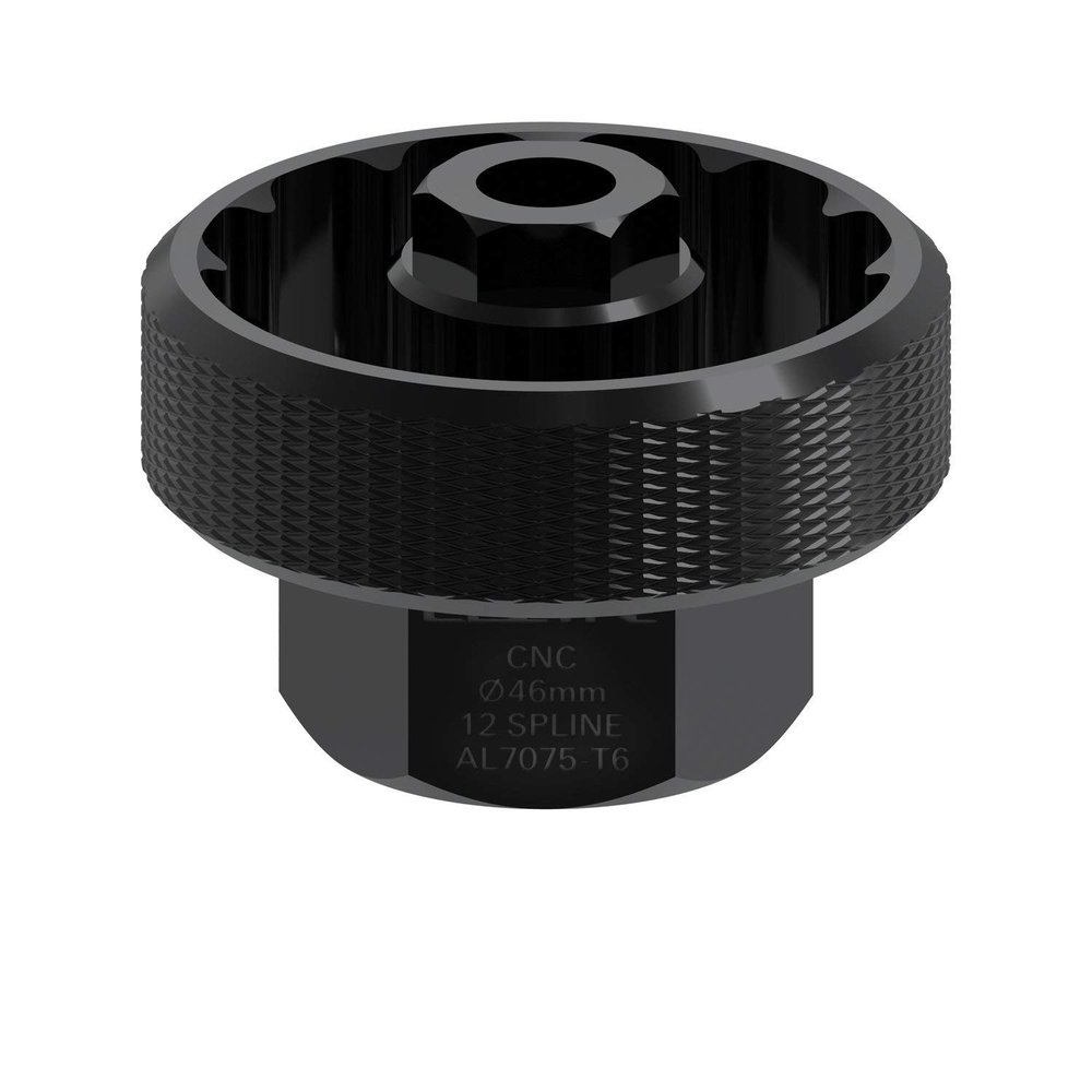 Lezyne CNC Alloy Bottom Bracket Tool Black, 4612