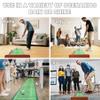 Loowoko Indoor Putting Green with Ball Return, Golf Practice Training Equipment Putting Mat for Home Office, 2025 view 3