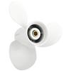 NovelBee 9 1/4x12-J Aluminum Outboard Propeller Fit for Yamaha 9.9-15 HP view 1