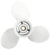 NovelBee 9 1/4x12-J Aluminum Outboard Propeller Fit for Yamaha 9.9-15 HP view 3